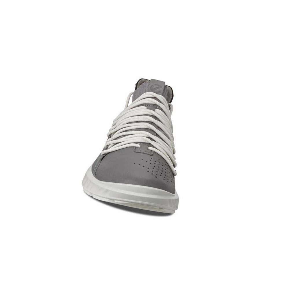 Ecco St.1 Lite Sneakers Herr Silver | SE 650DFM